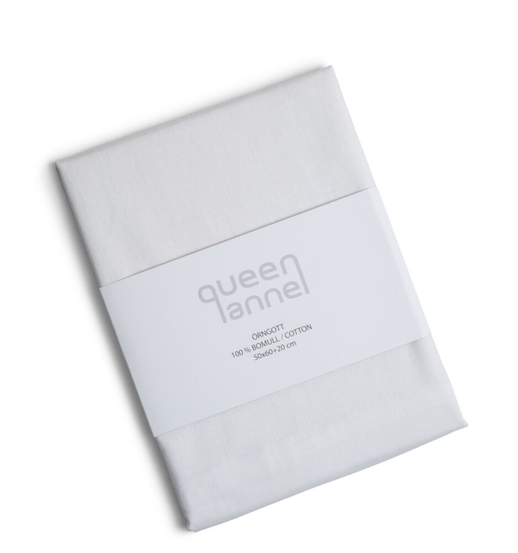 Örngott 50x60 Queen Anne Vit